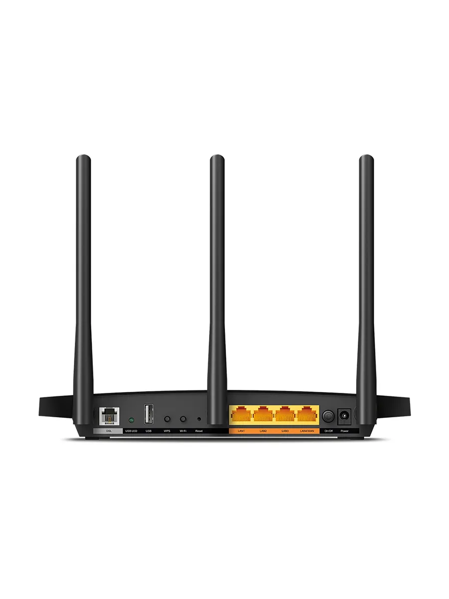 Wi-Fi роутер DSL 2.4/5 ГГц 1167 Мбит/сек TP-Link Archer VR400 двухдиапазонный