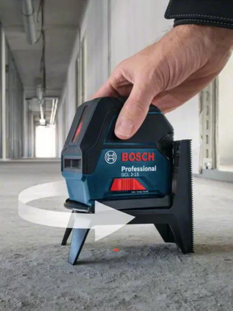 Лазерный уровень Bosch GCL 2-15+RM1