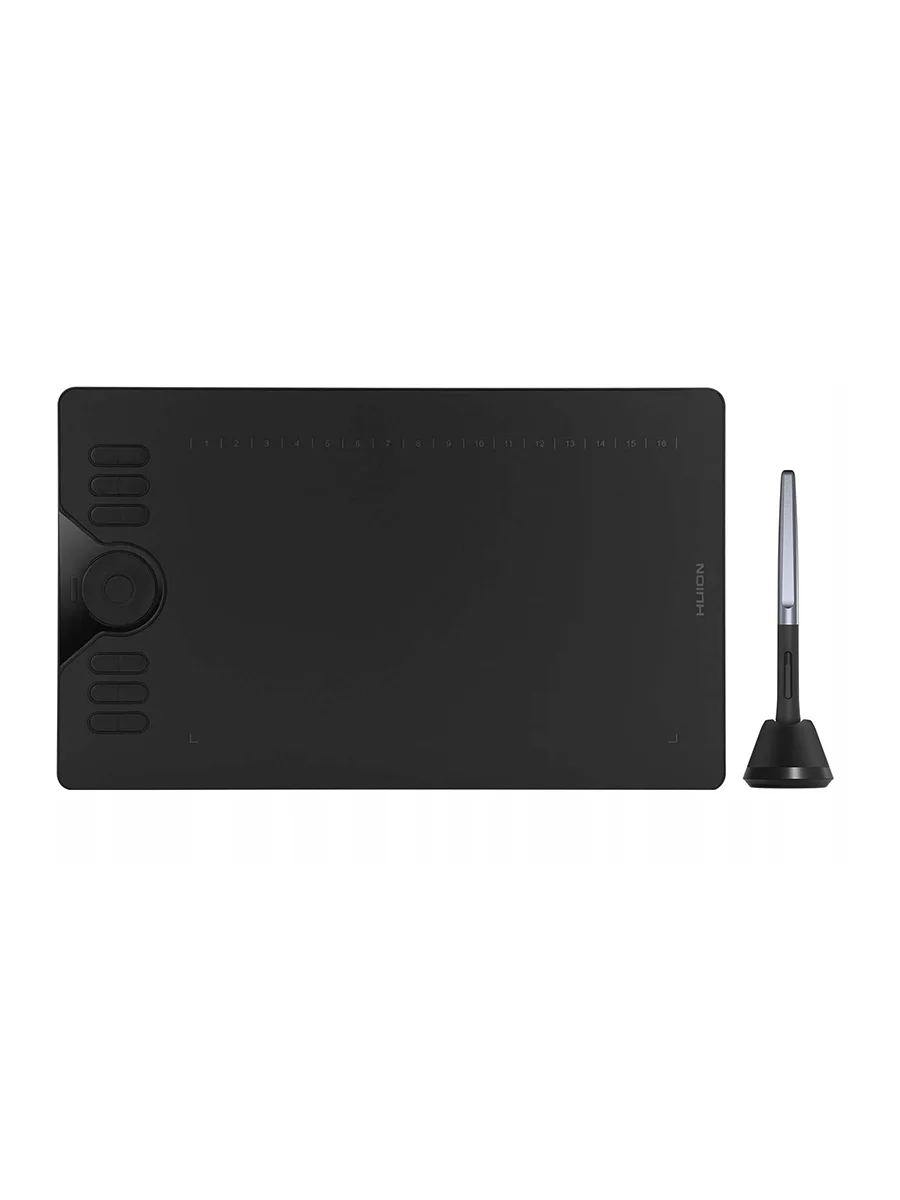 Графический планшет 254 x 158.8 мм Huion HS610 черный