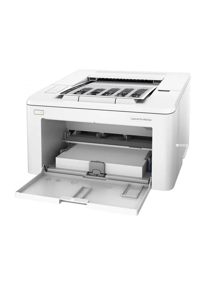 Лазерный принтер с ЧБ печатью HP LaserJet Pro M203dn (G3Q46A)