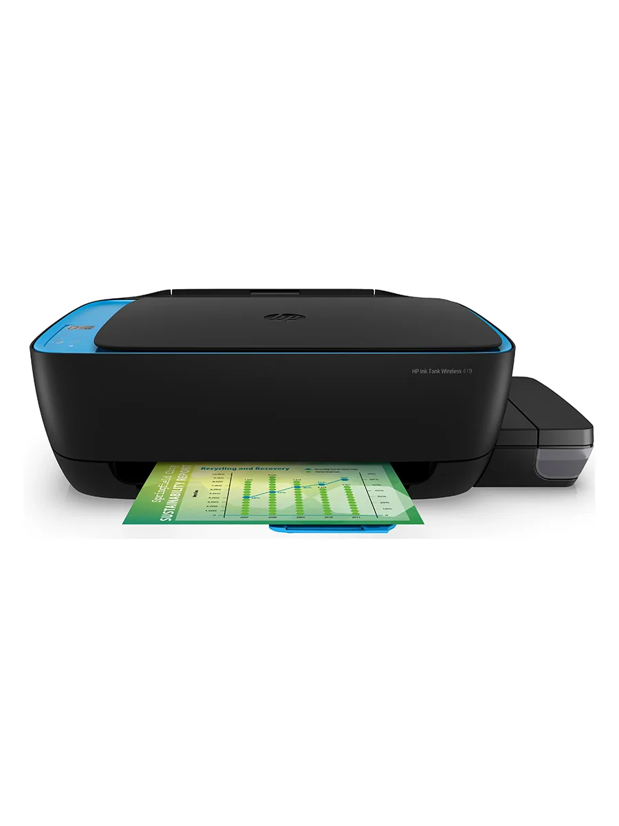 Струйный Wi-Fi принтер с цветной печатью HP Ink Tank 419 (Z6Z97A)