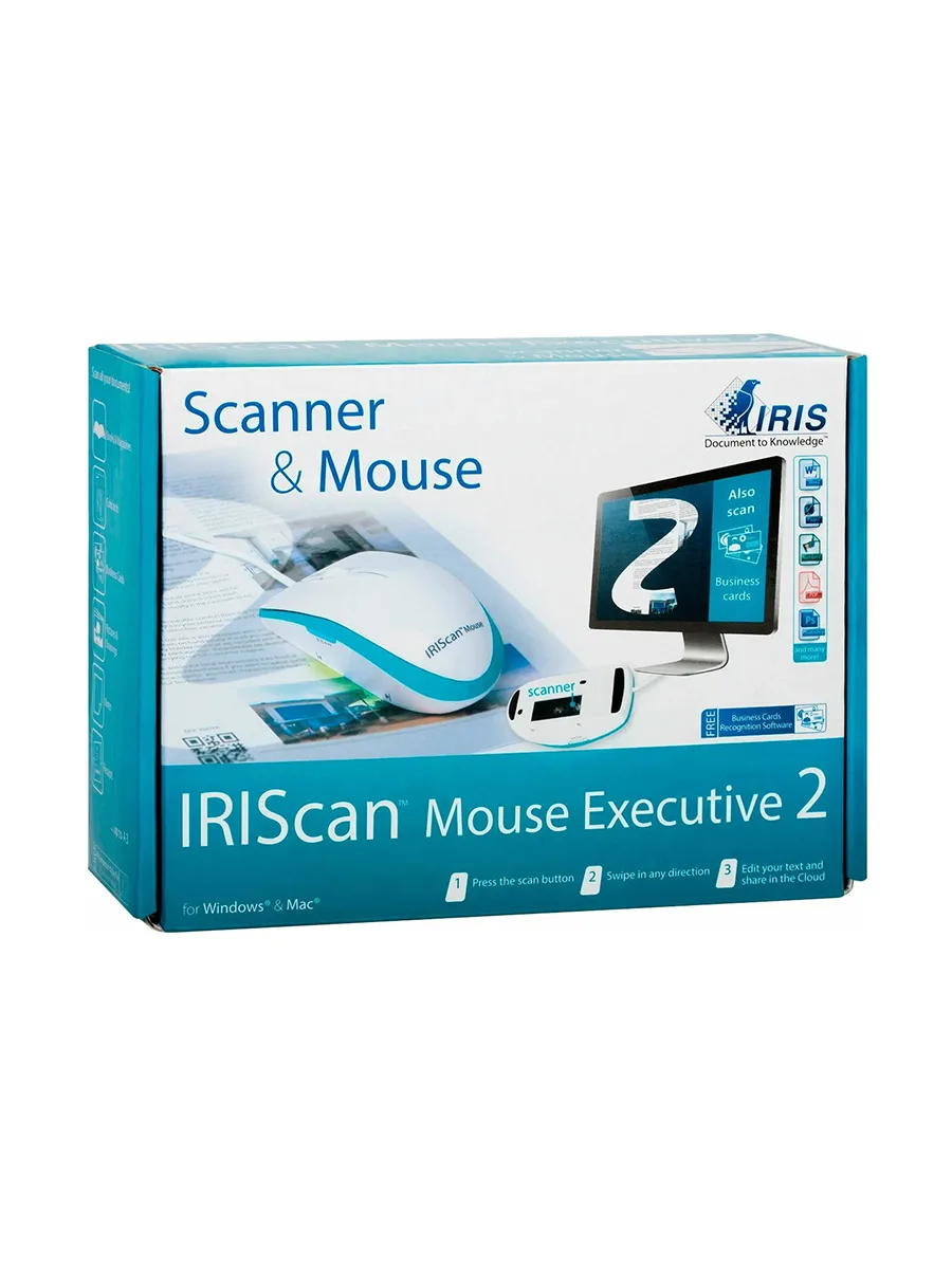 Ручной сканер-мышь Canon IRIScan Mouse Executive 2 (3853V991)