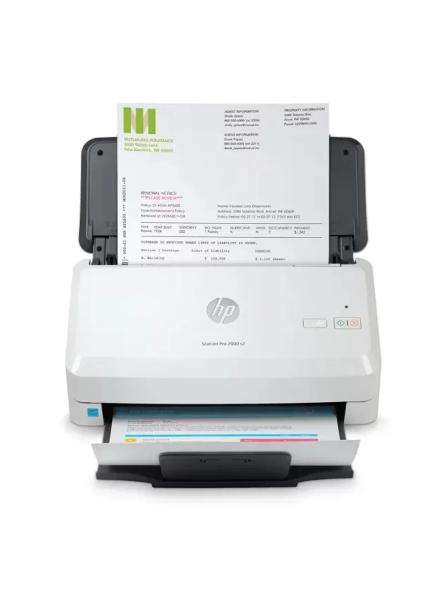 Протяжный сканер HP ScanJet Pro 2000 s2 (6FW06A)