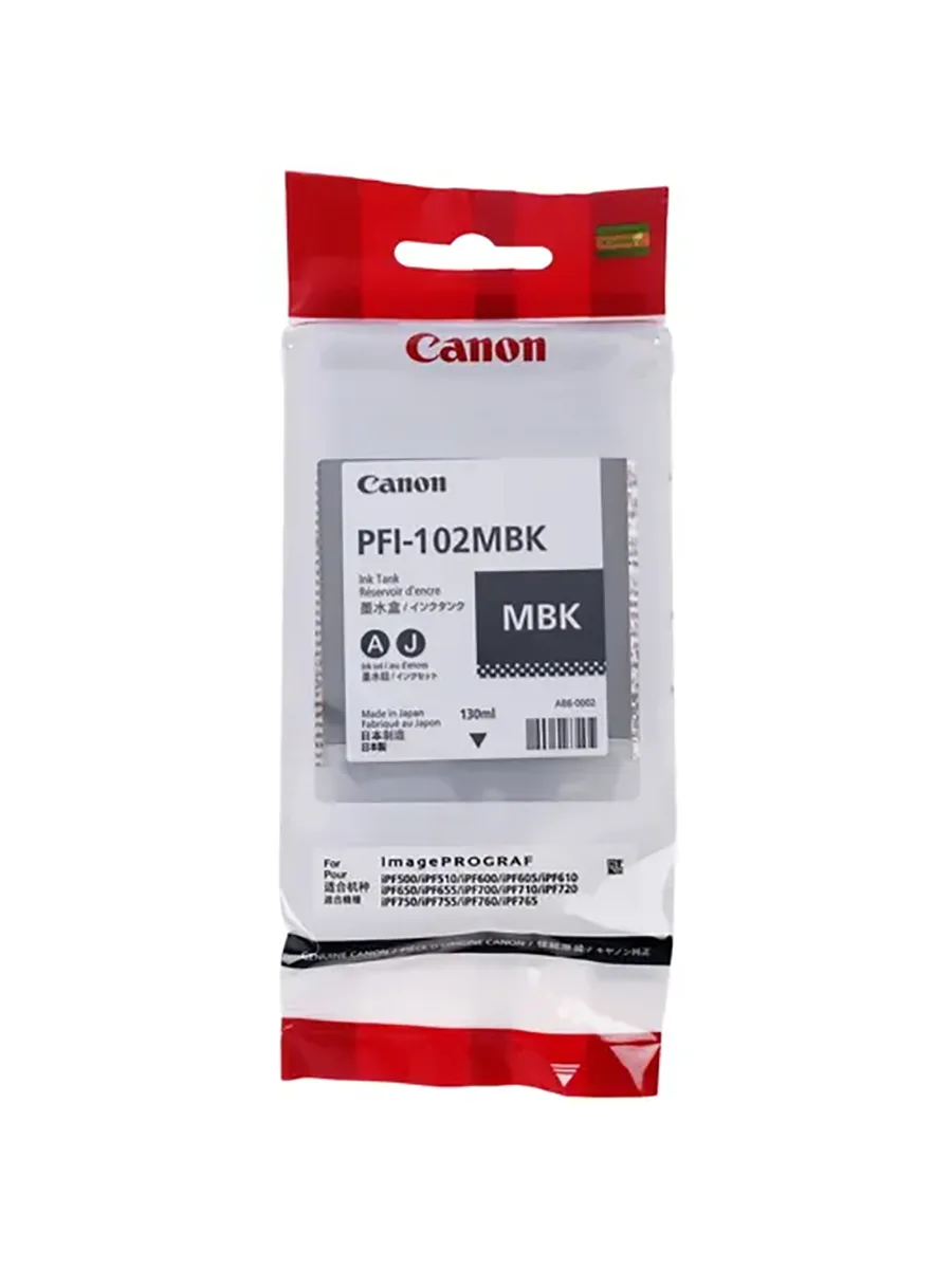 Картридж для струйного принтера Canon PFI-102MBK (0894B001AA)