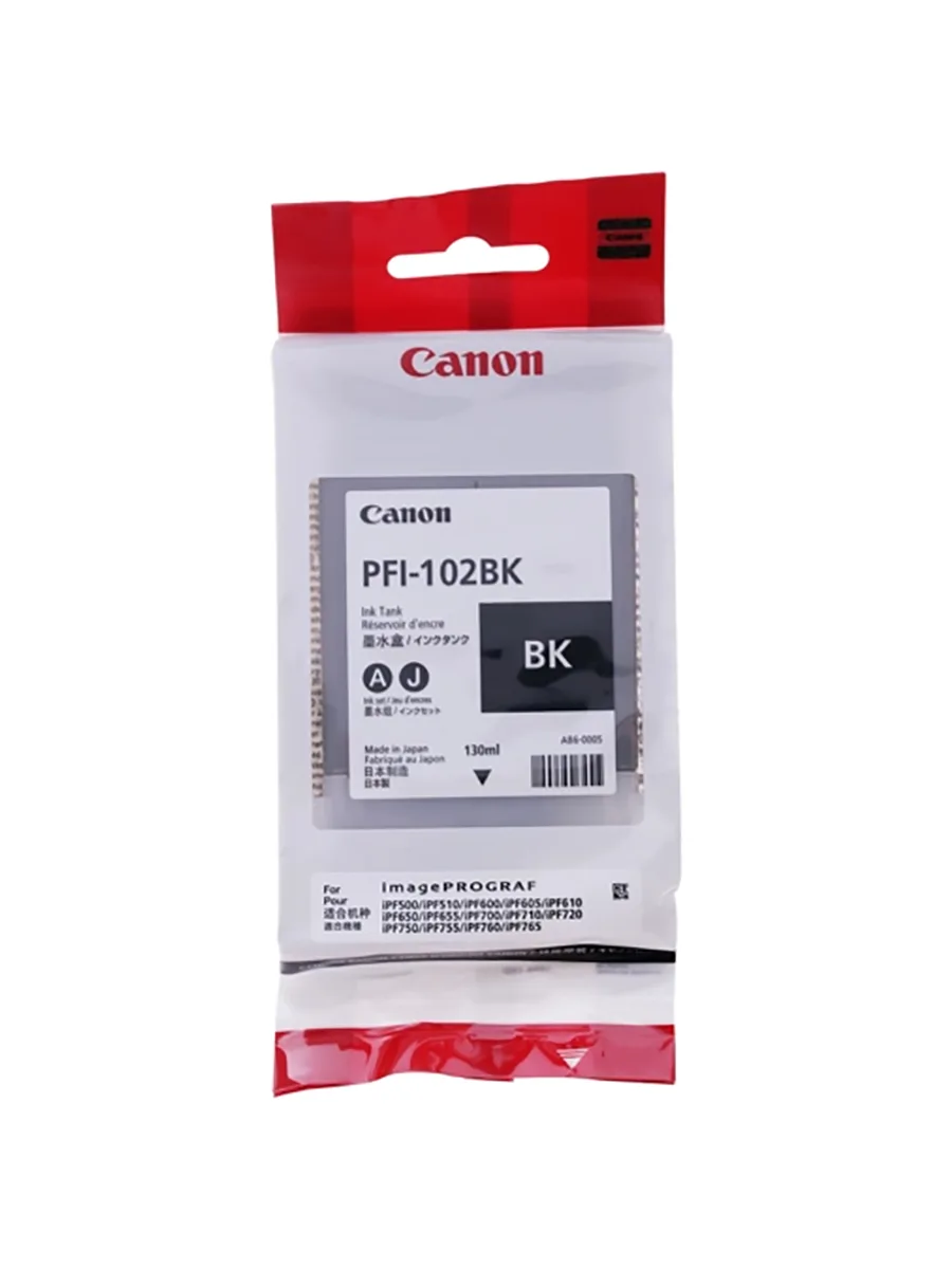 Картридж для струйного принтера Canon PFI-102BK (0895B001AA)