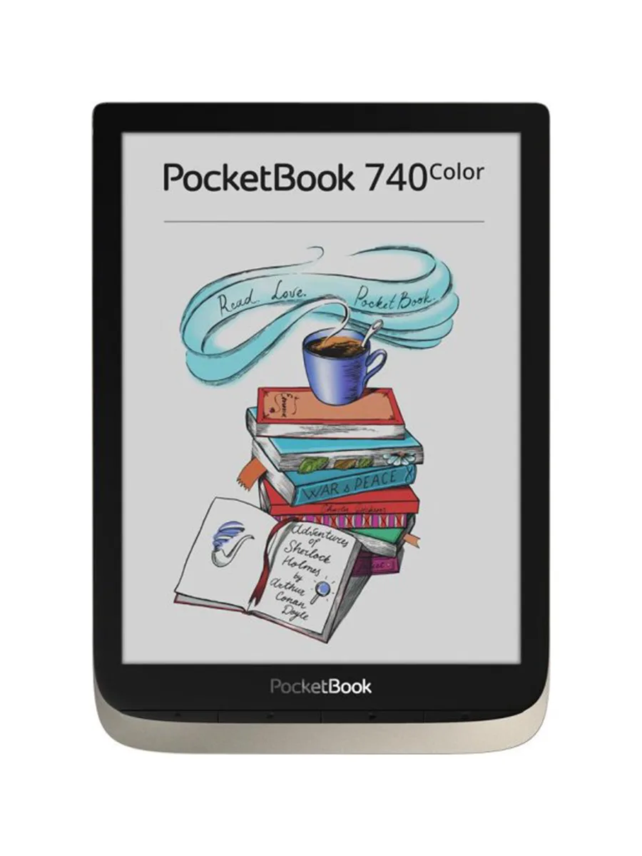 Электронная книга 7.8″ 1GB PocketBook 740 серебристая луна (PB741-N-CIS)