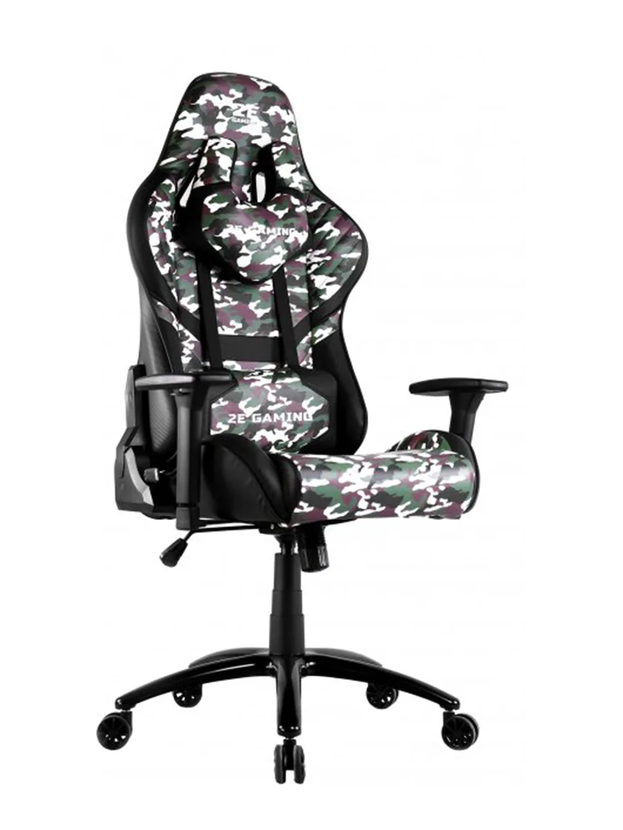Игровое кресло 2E Gaming HIBAGON камуфляж (2E-GC-HIB-BK)