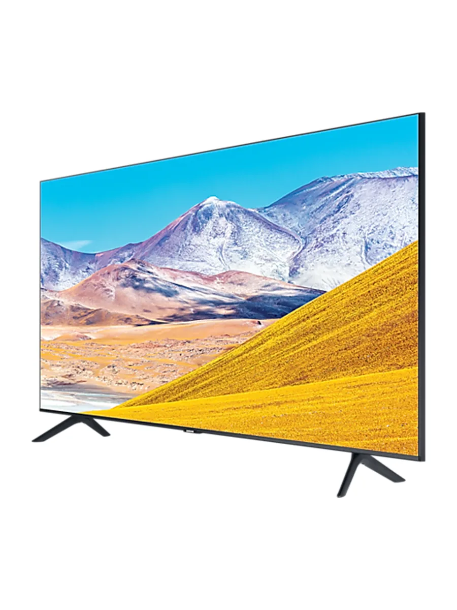 Телевизор Smart TV 43" Ultra HD 3840х2160 Samsung 43TU8000 черный
