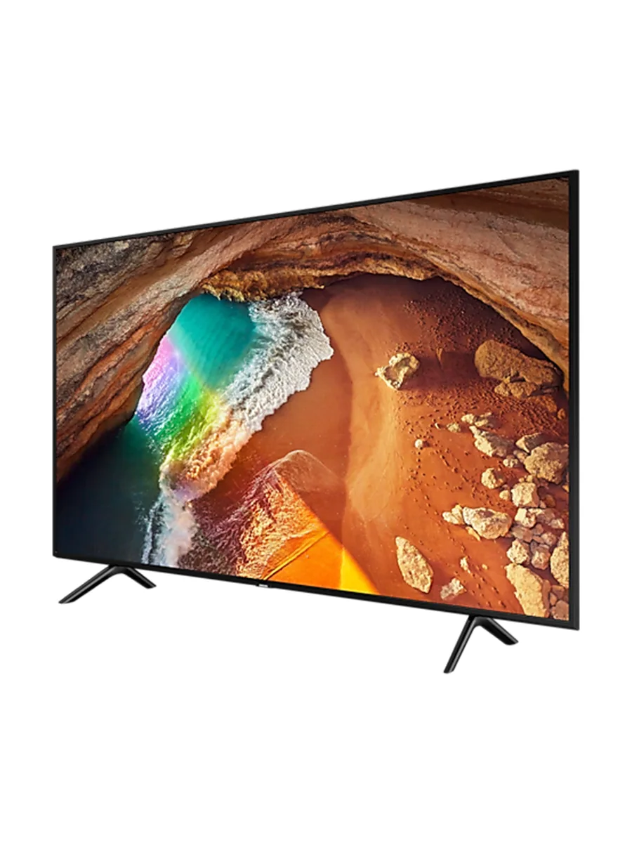 Телевизор Smart TV 75" QLED 3840х2160 Samsung 55Q60RA черный