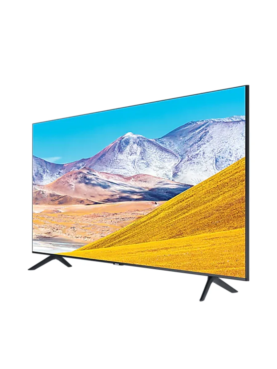 Телевизор Smart TV 75" Ultra HD 3840х2160 Samsung 75TU8000 черный