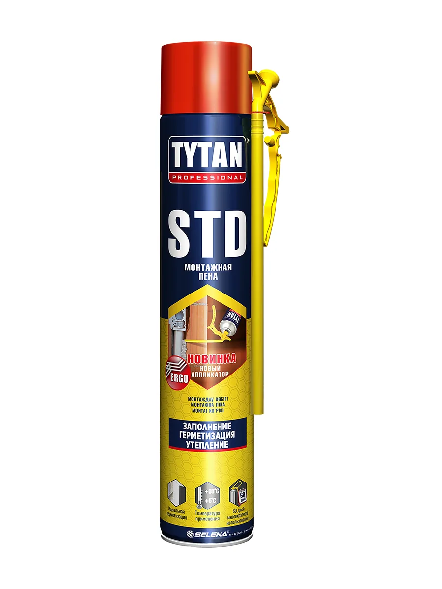 Пена монтажная Tytan STD 750 мл