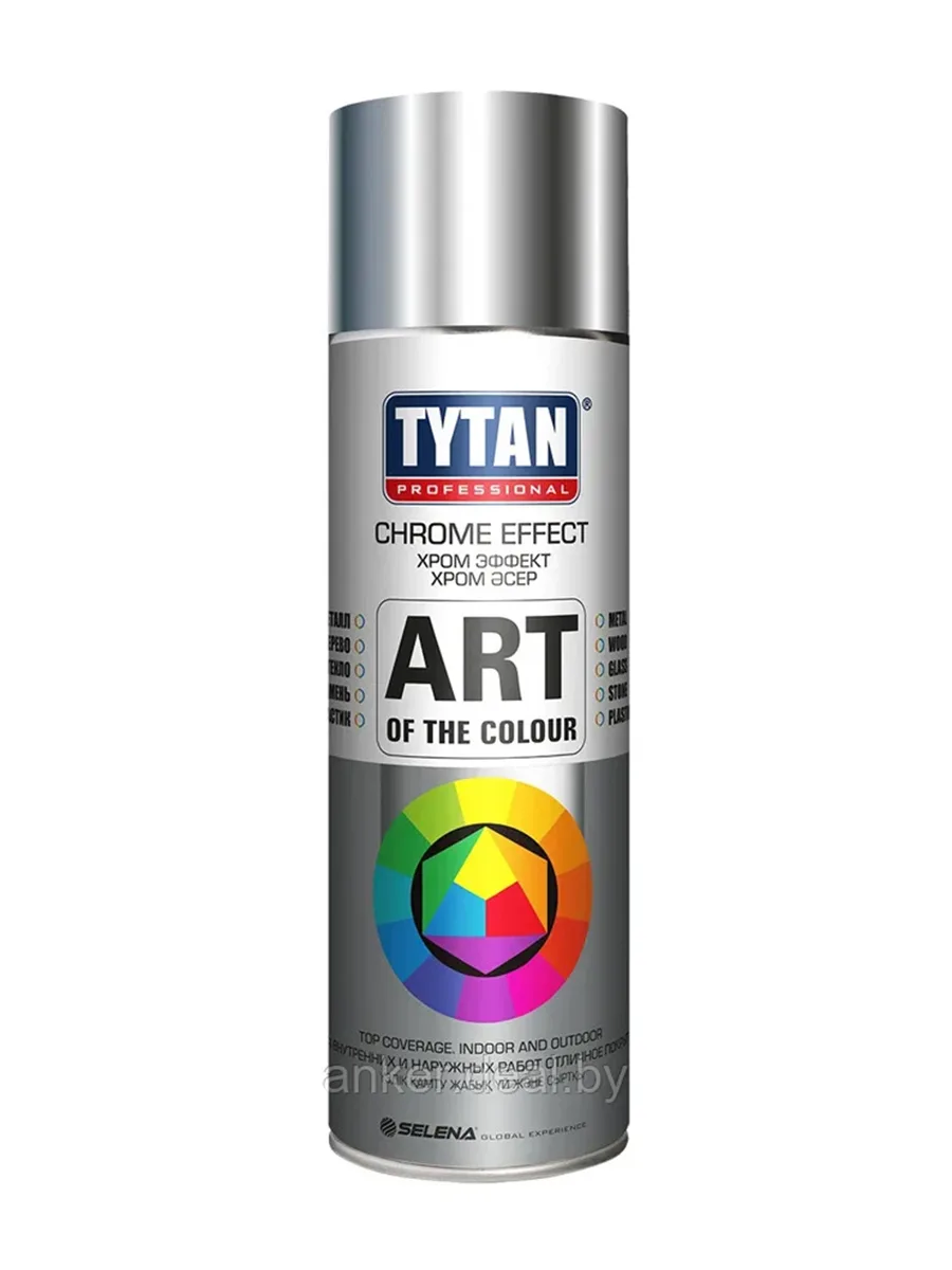Краска аэрозольная Tytan Chrome Effect 400 мл эффект хрома