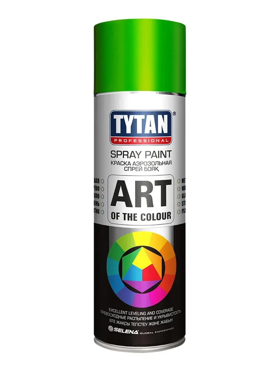 Краска аэрозольная Tytan Spray Paint 400 мл зелёный