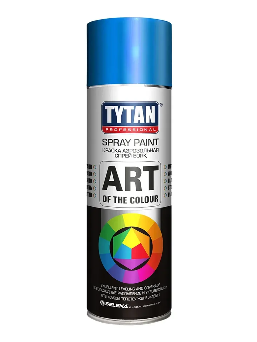 Краска аэрозольная Tytan Spray Paint 400 мл синий