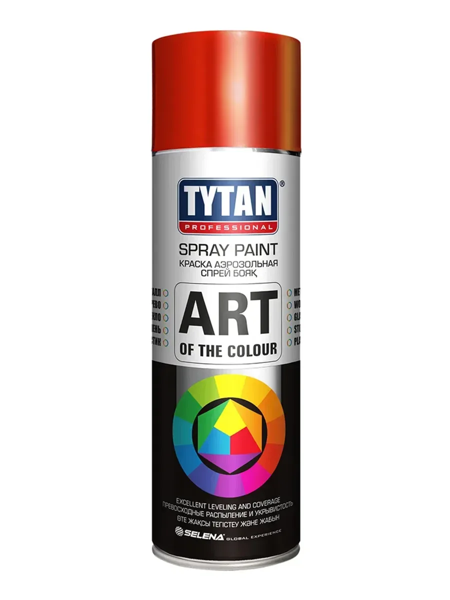 Краска аэрозольная Tytan Spray Paint 400 мл красный