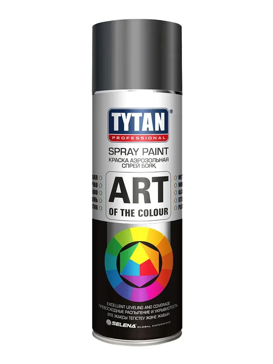 Краска аэрозольная Tytan Spray Paint 400 мл серый