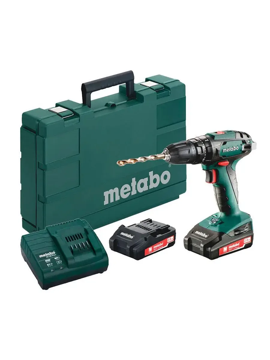 Двухскоростная ударная дрель-шуруповёрт Metabo SB 18 -  602245560