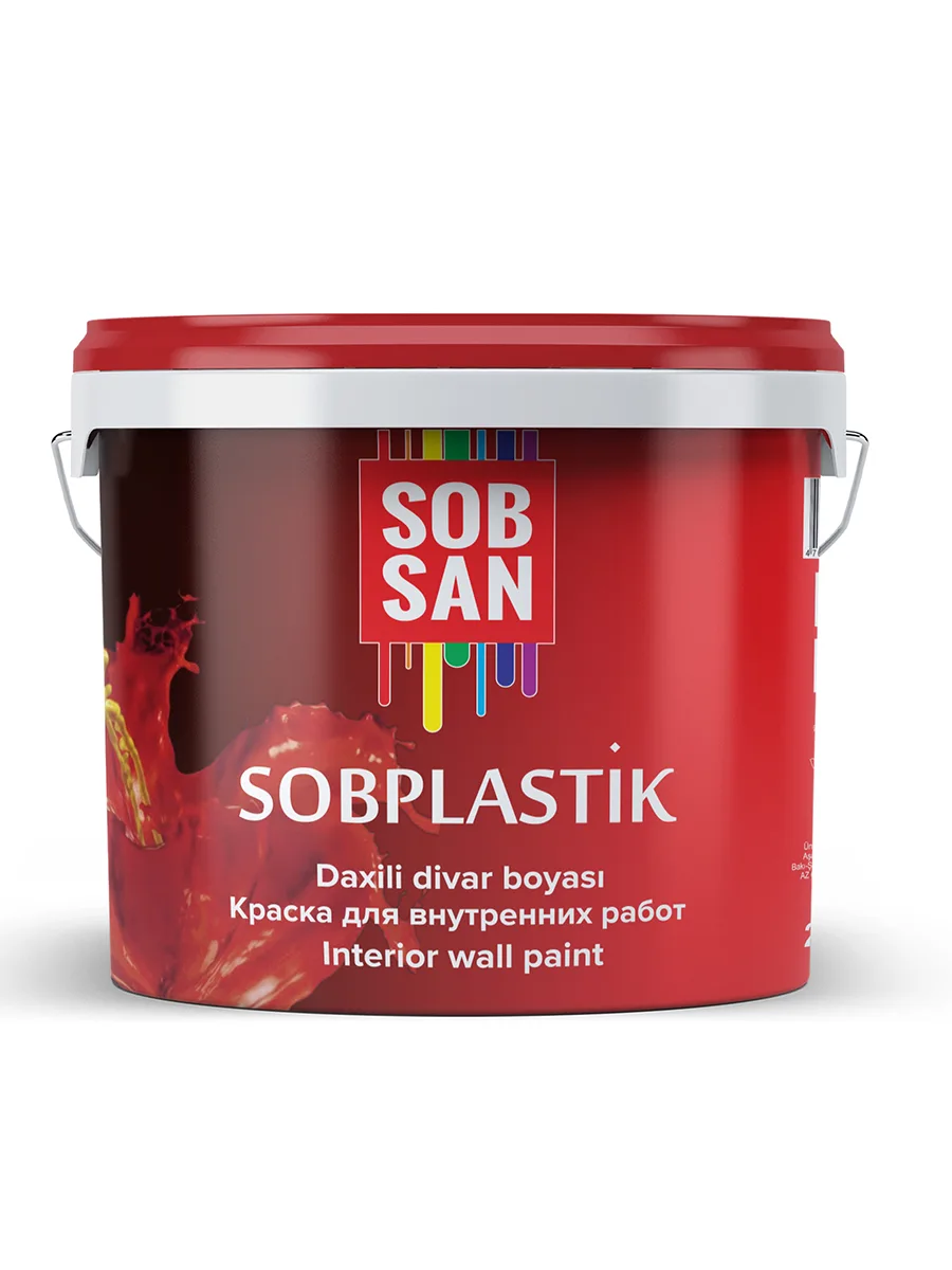 Внутренняя эмульсия 10 кг Sobsan Sobplastic normal