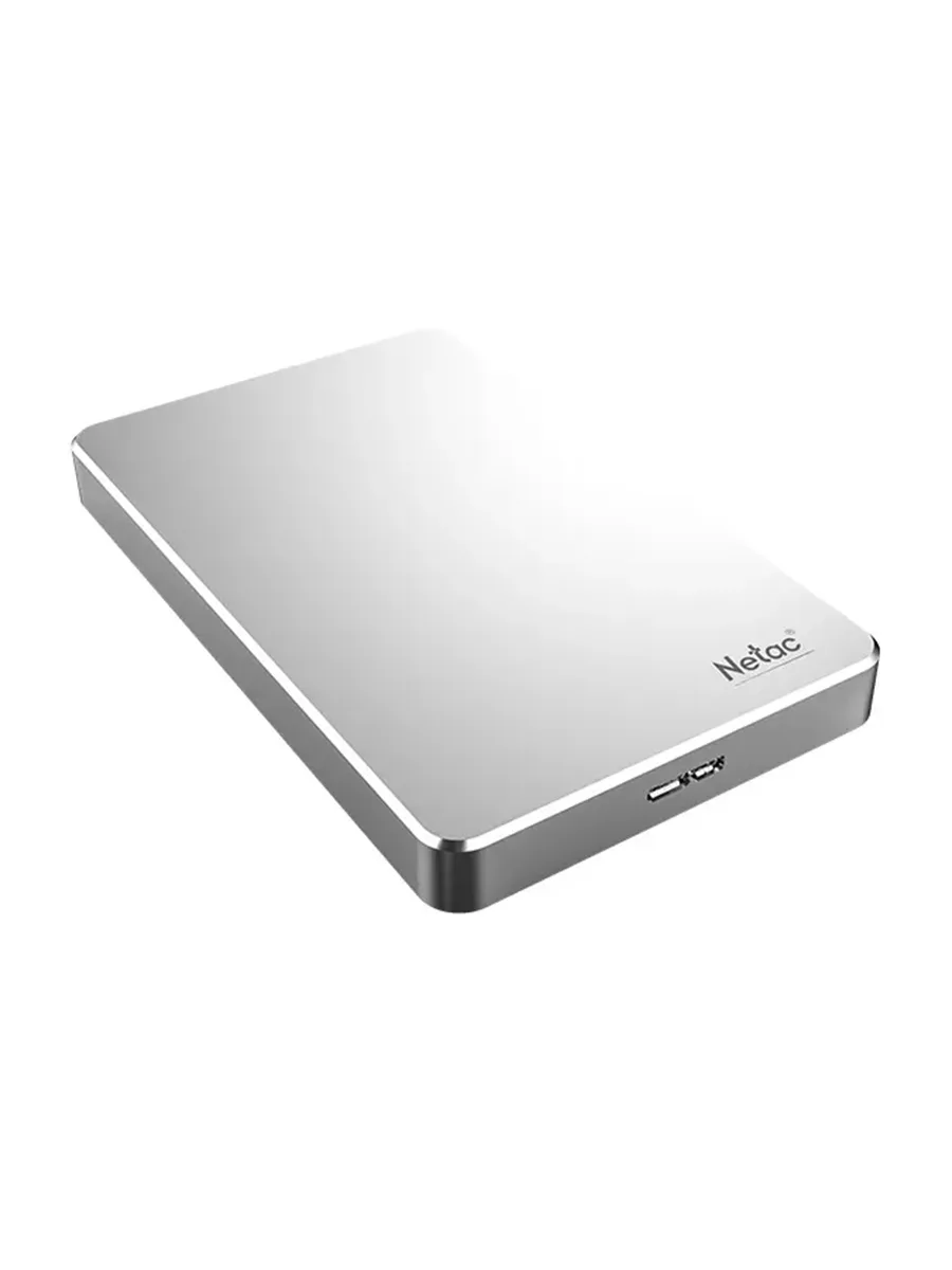 Внешний жесткий диск HDD 1Тб Netac K330 серебристый (NT05K330N-001T-30SL)