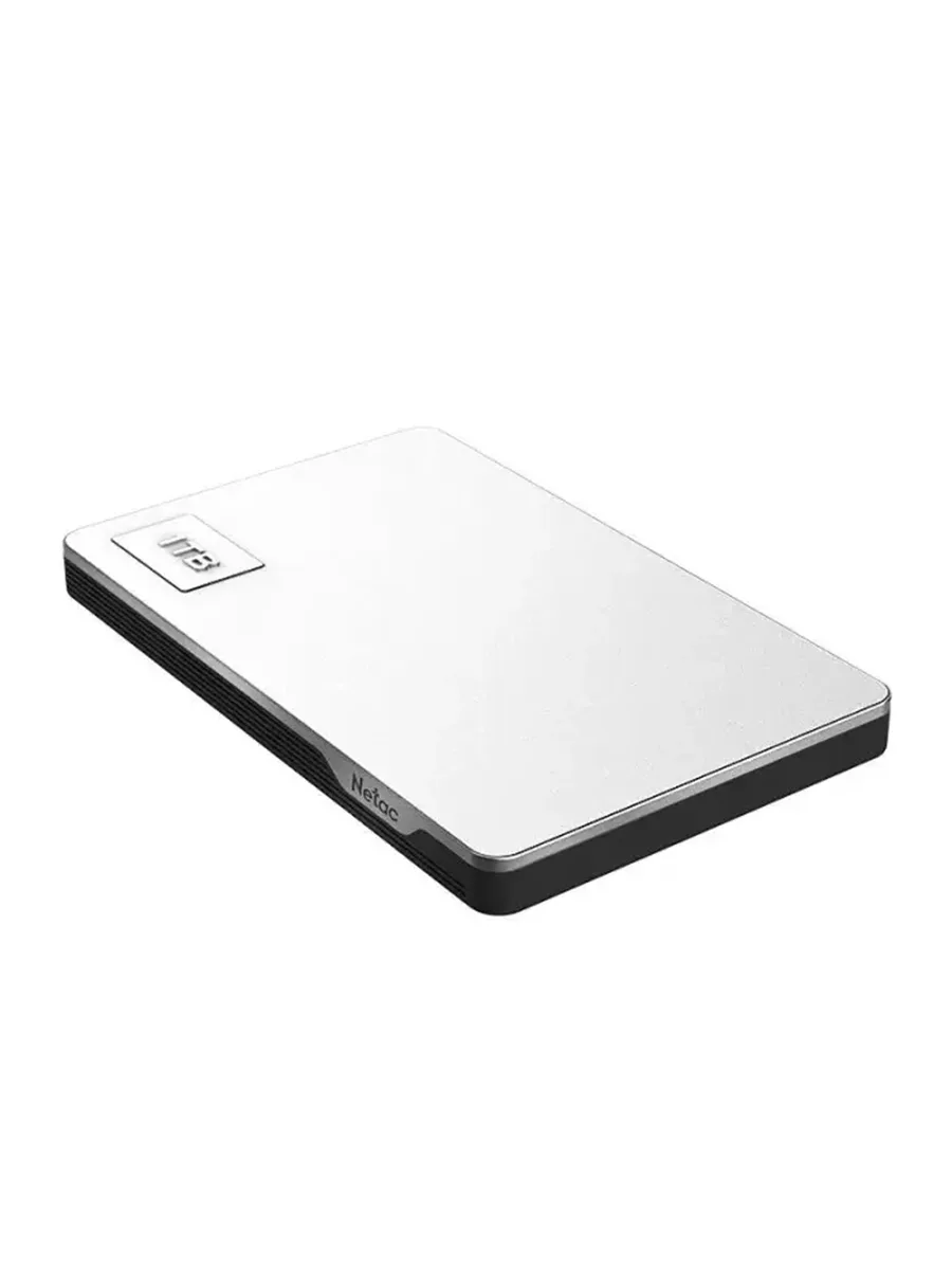 Внешний жесткий диск HDD 4Тб Netac K338 серебристый (NT05K338N-004T-30SL)
