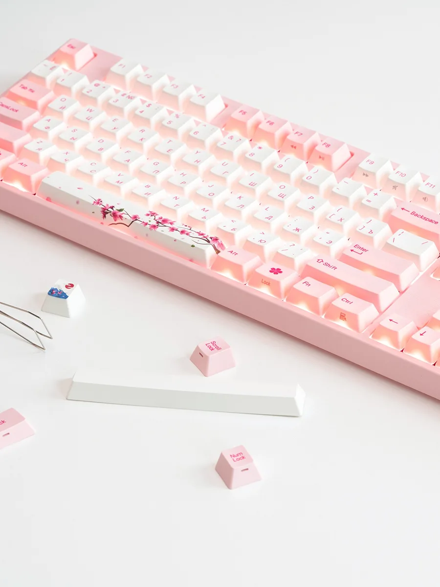 Игровая клавиатура Varmilo VA108M Sakura Cherry MX Brown