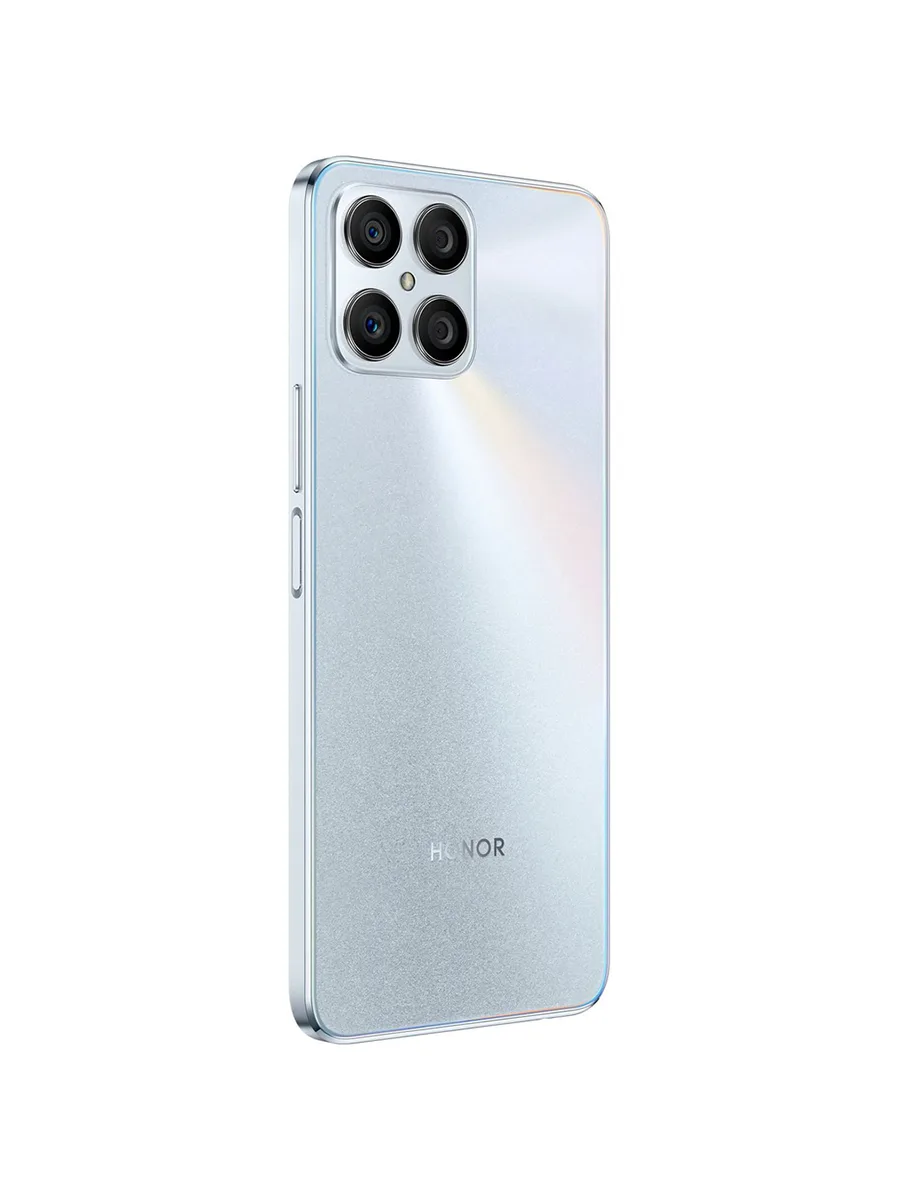Смартфон Huawei Honor X8 6.7″ 128GB серебристый титан