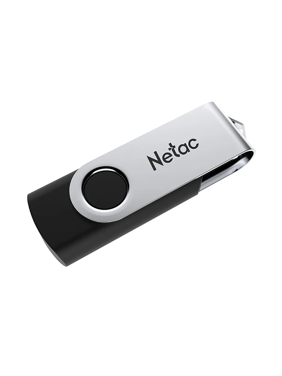 USB флешка 64Гб Netac U505 черный
