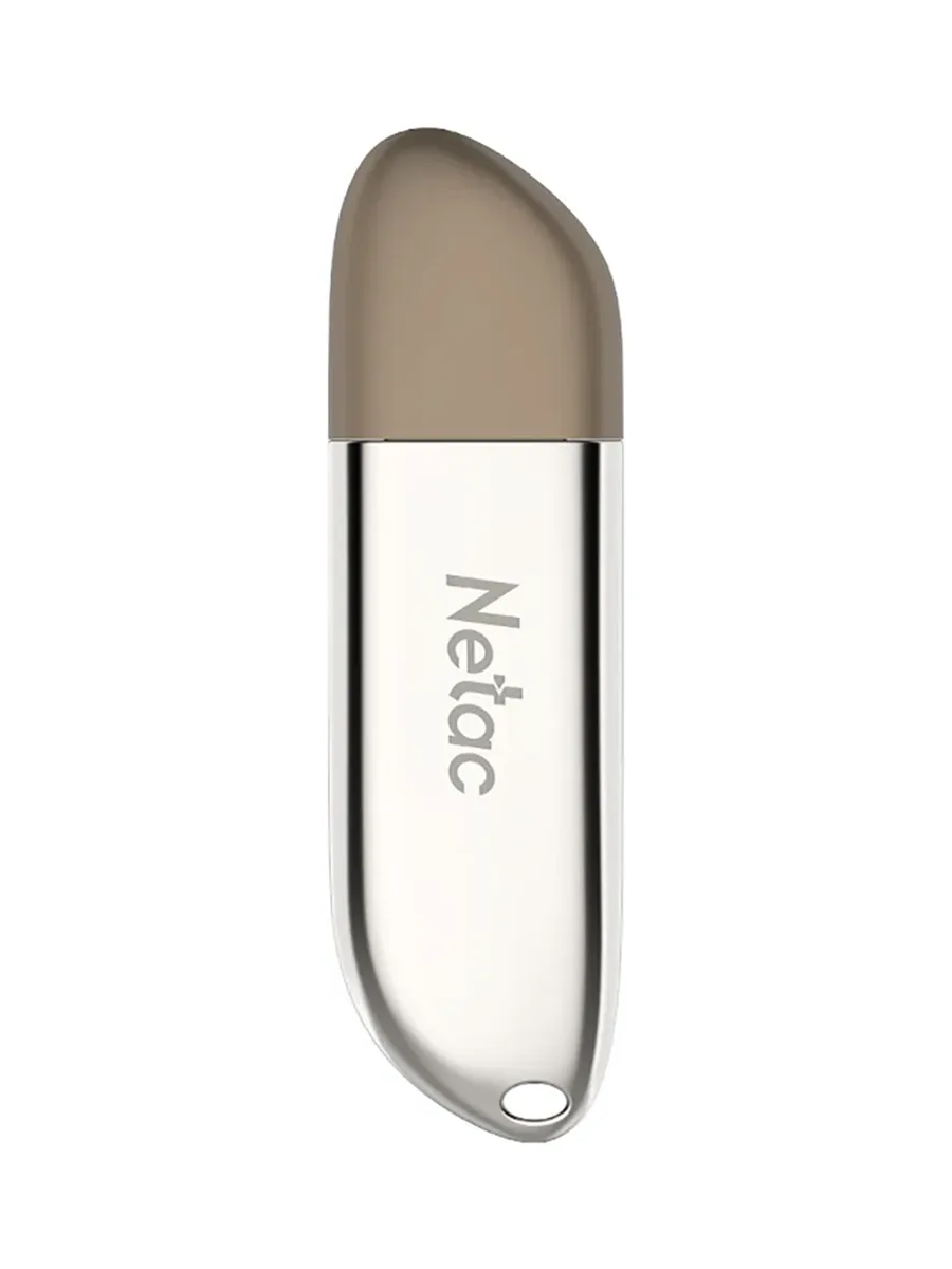 USB флешка 32Гб Netac U352 серебристый