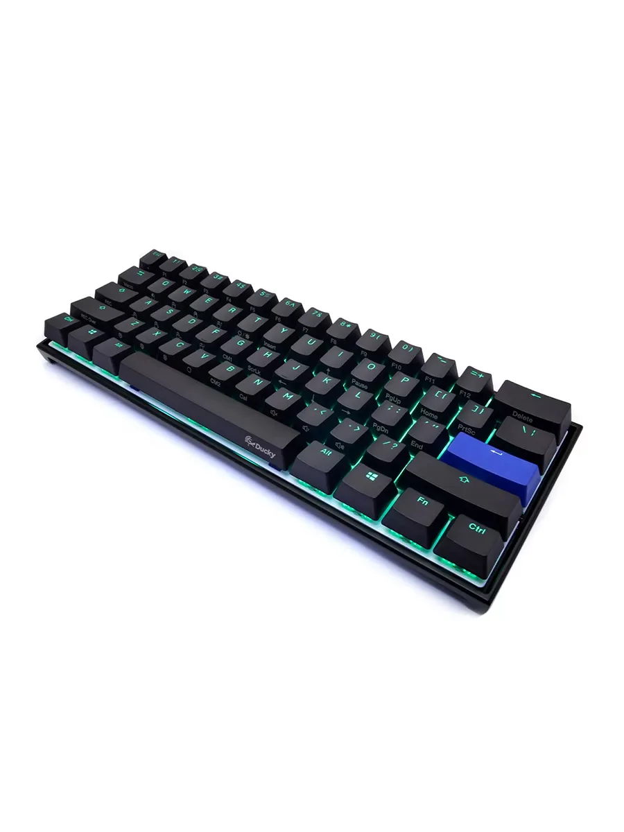 Игровая клавиатура Ducky Mecha Mini Cherry Blue RGB черный