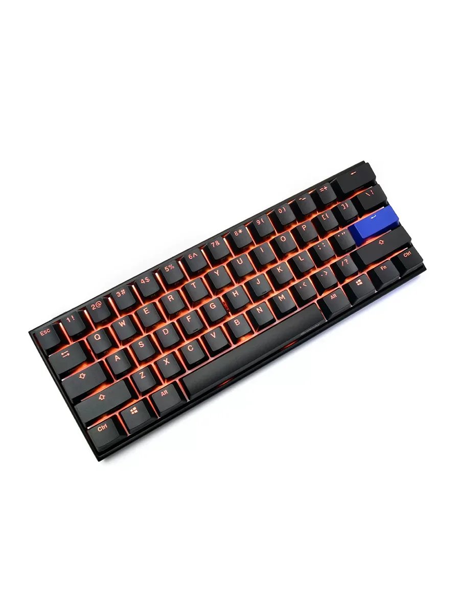 Игровая клавиатура Ducky Mecha Mini Cherry Red RGB черный