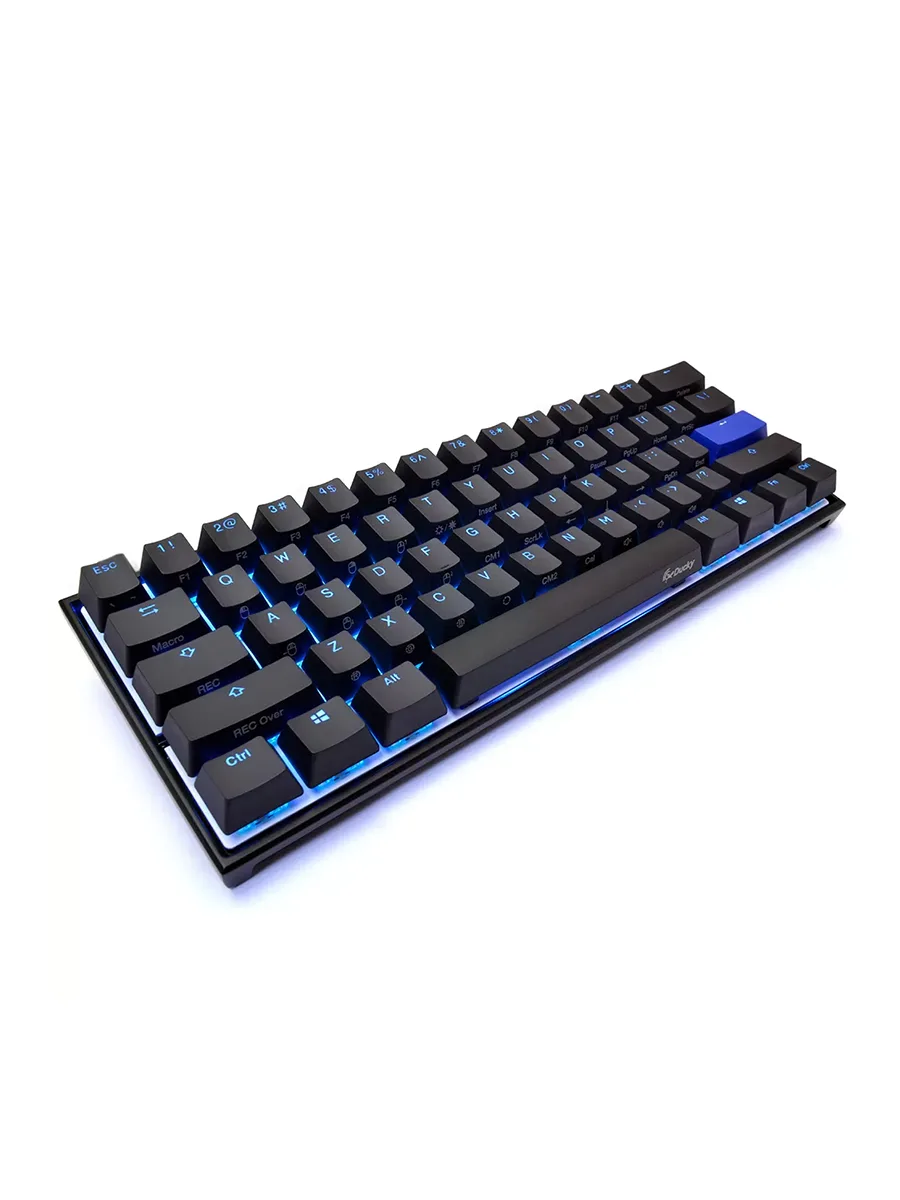 Игровая клавиатура Ducky Mecha Mini Cherry Speed Silver RGB черный