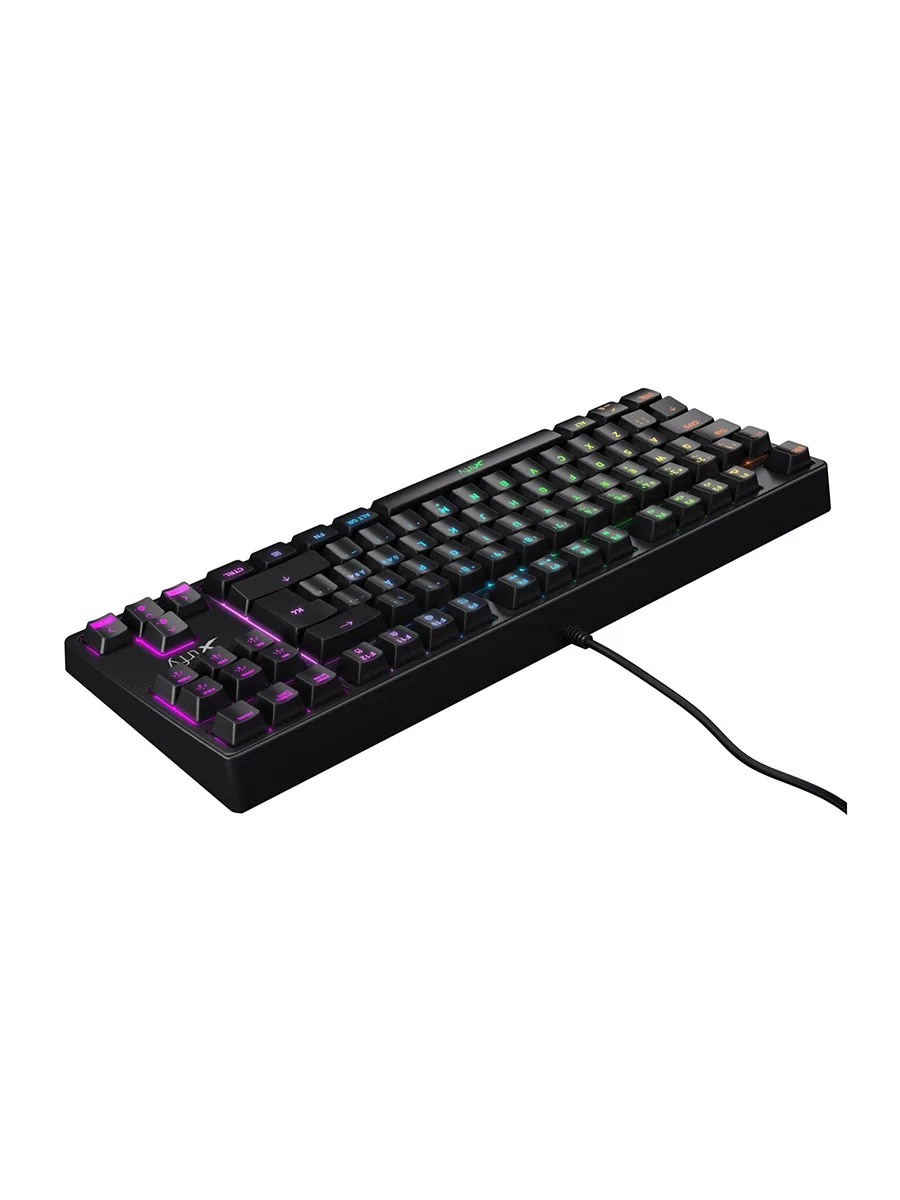 Игровая клавиатура Xtrfy K4 TKL RGB черный