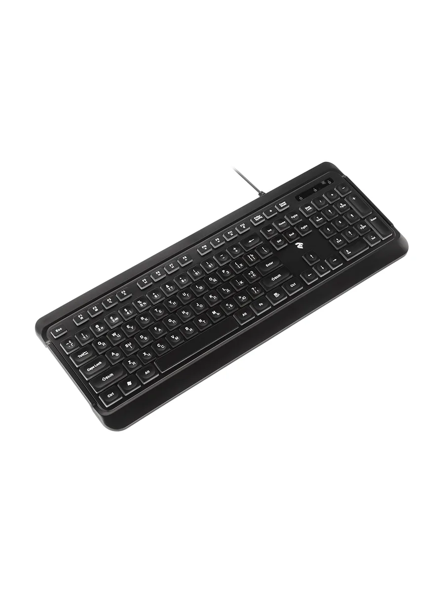 Проводная клавиатура 2E KS120 черный