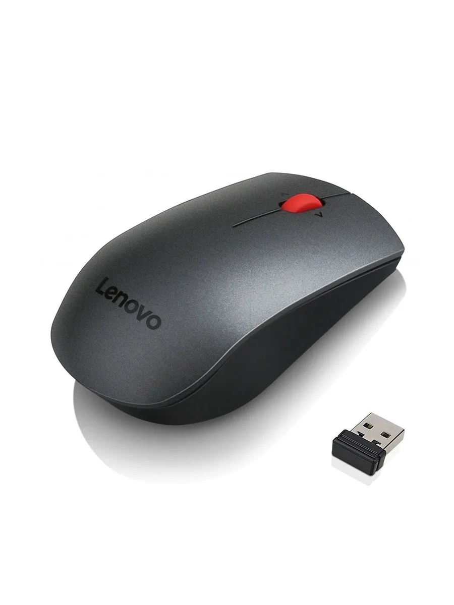 Беспроводная мышь 1600 dpi 3 клавиши Lenovo 700WM черный