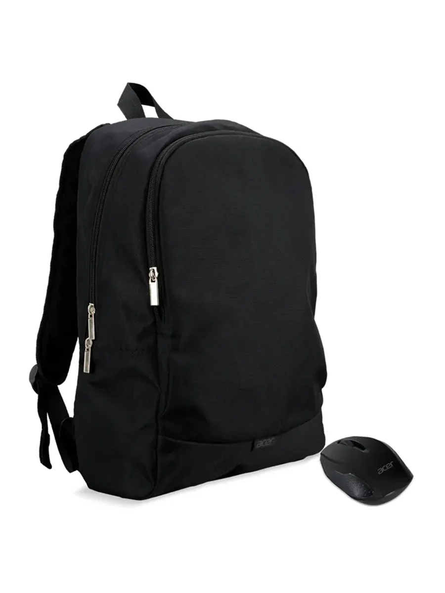 Рюкзак для ноутбука 15.6" с мышкой Acer Starter Kit ABG950 черный