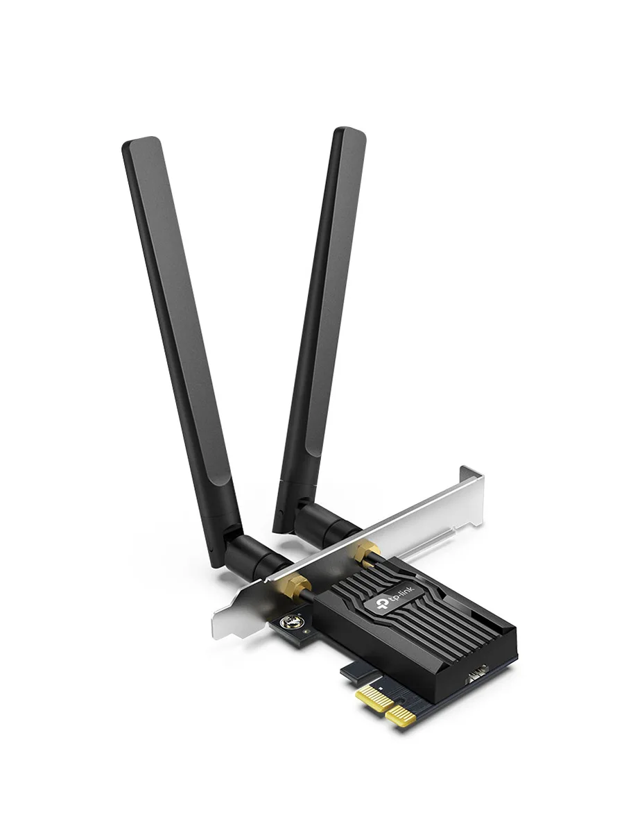 Wi-Fi Bluetooth-адаптер 2.4/5 ГГц TP-Link Archer TX55E AX3000 двухдиапазонный