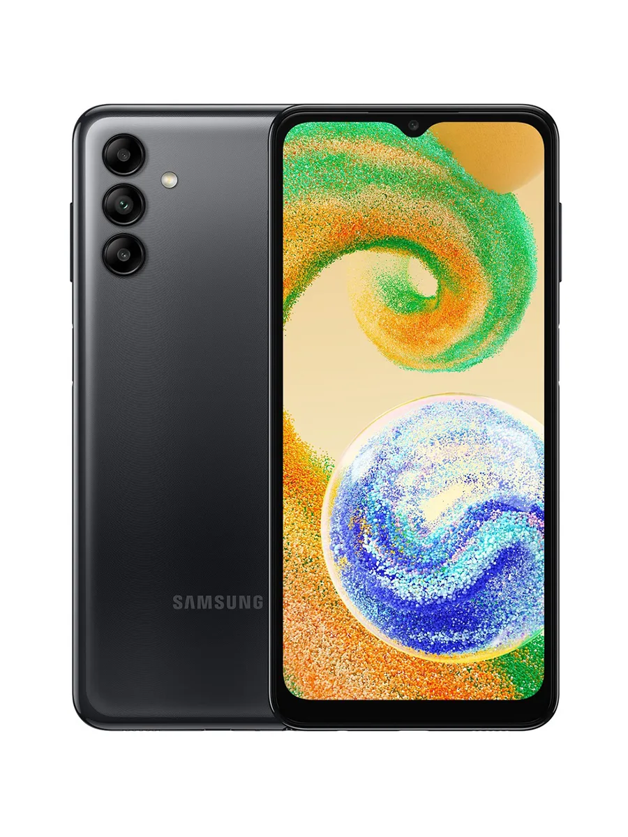 Смартфон Samsung Galaxy A04s 6.5″ 32GB черный