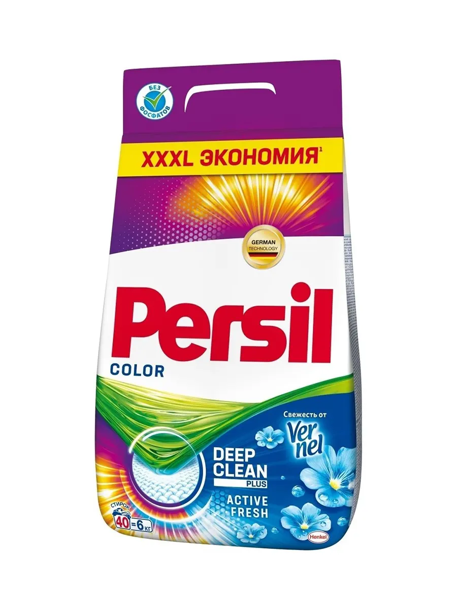 Стиральный порошок Persil Deep Clean Plus Свежесть от Vernel 6кг