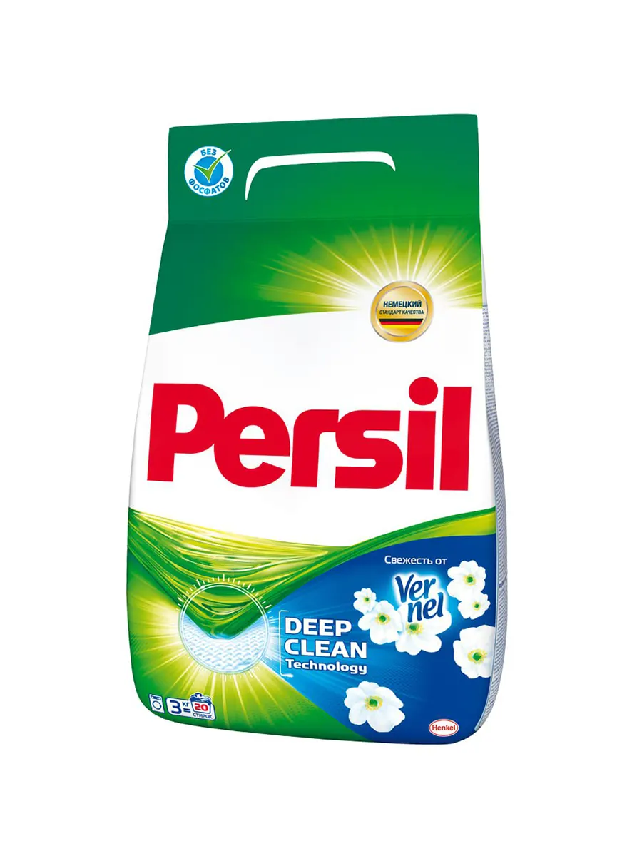 Стиральный порошок Persil Deep Clean Technology Свежесть от Vernel 3кг