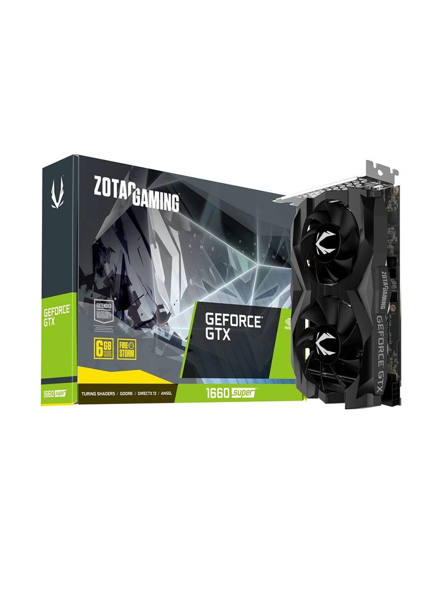 Видеокарта Zotac GeForce GTX1660 SUPER 6GB