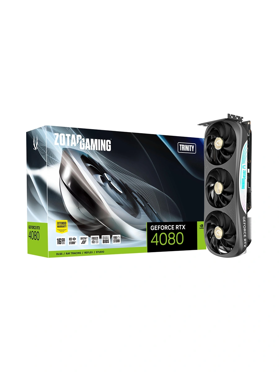 Видеокарта Zotac GeForce RTX 4080 Trinity 16GB