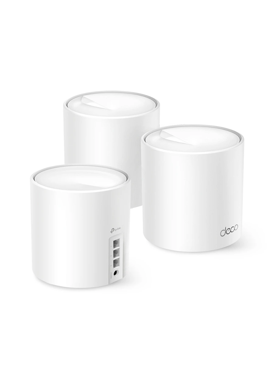 Wi-Fi Mesh система TP-Link Deco X50 (3-pack) 2.4/5 ГГц 2402 Мбит/с