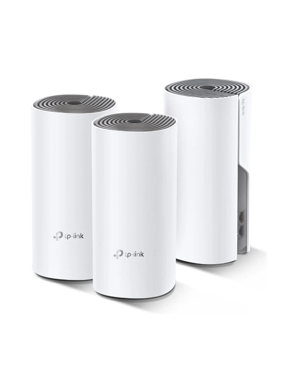 Wi-Fi Mesh система TP-Link  Deco E4 (3-Pack) 2.4/5 ГГц 867 Мбит/с