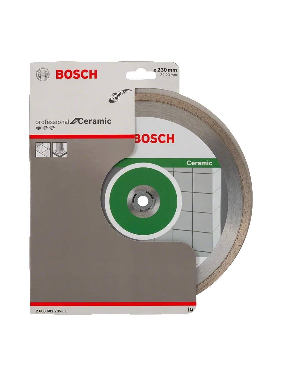 Диск алмазный Bosch Standard for Ceramic 2608602205 230x22,2х1,6мм