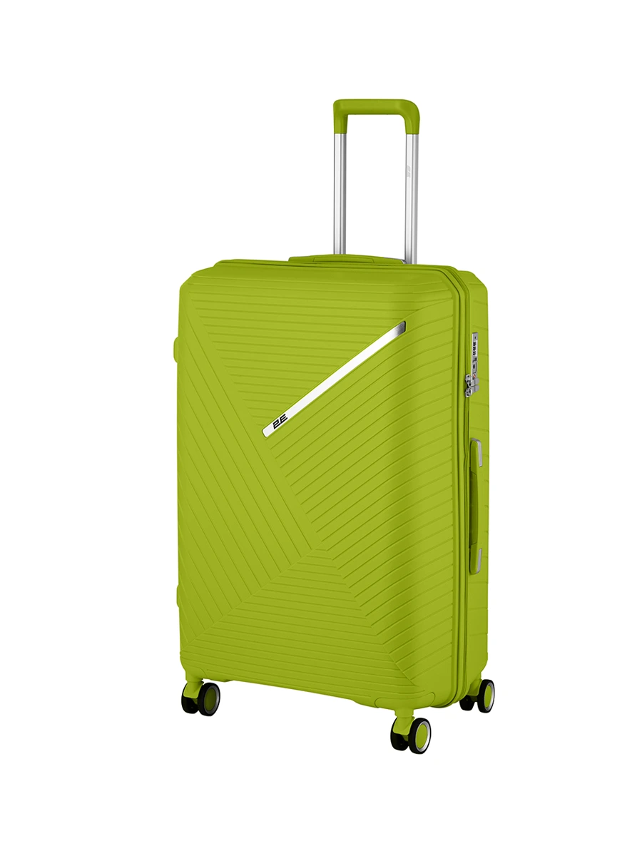 Набор чемоданов 2E SIGMA (L+M+S) зелёное яблоко