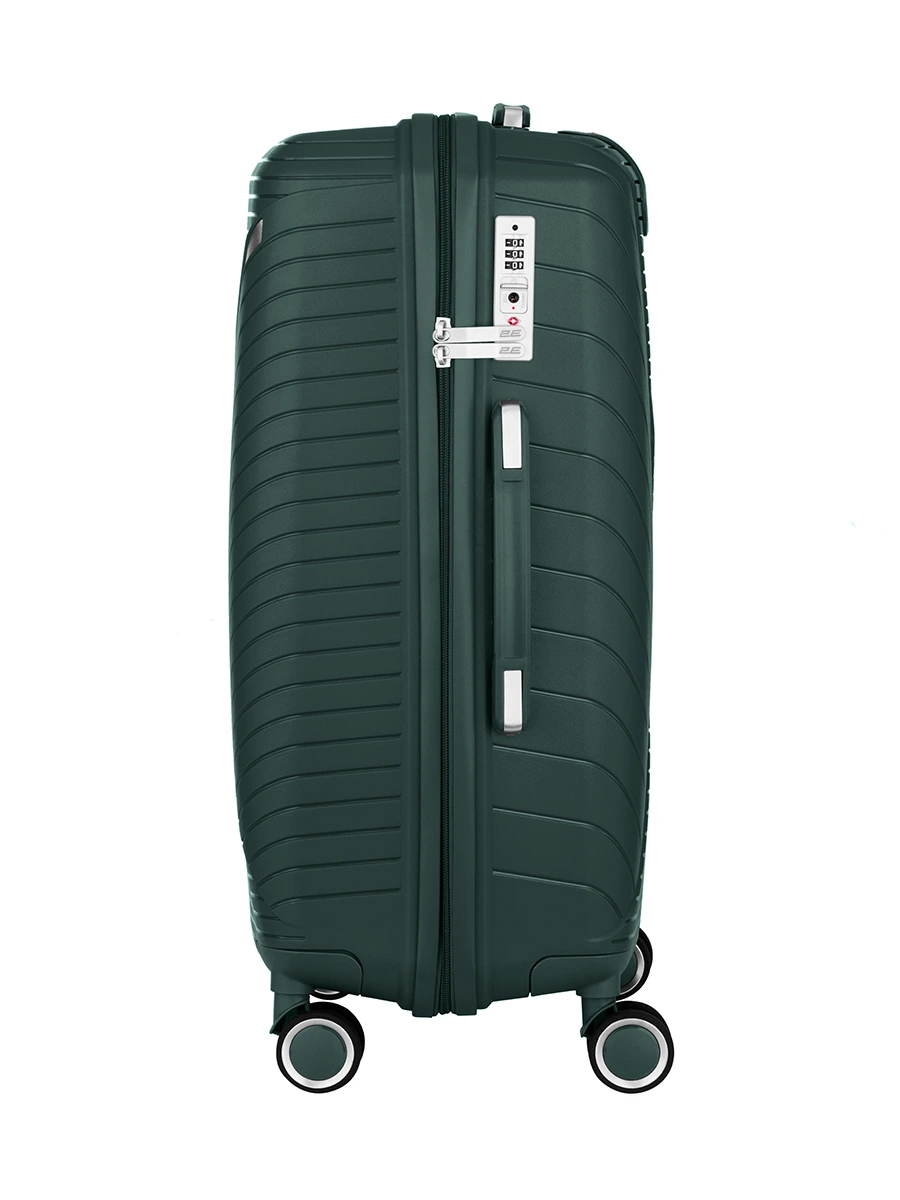 Набор чемоданов 2E SIGMA (L+M+S) изумрудный