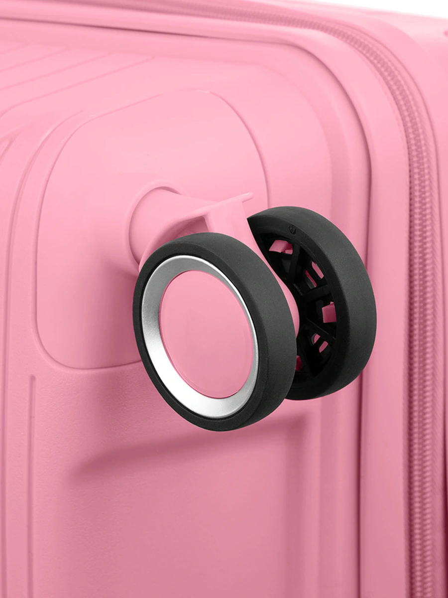Набор чемоданов 2E SIGMA (L+M+S) розовый