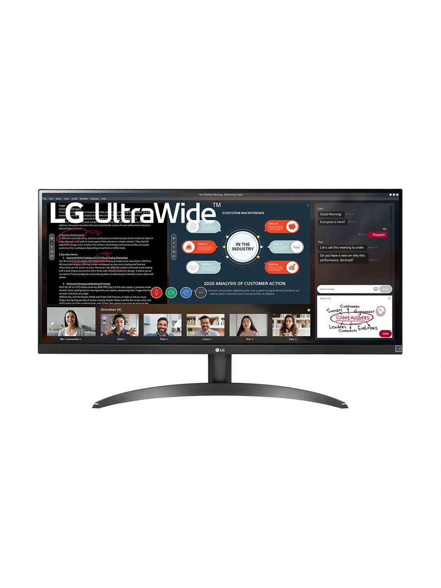 Монитор LG UltraWide 29WP500-B 29"