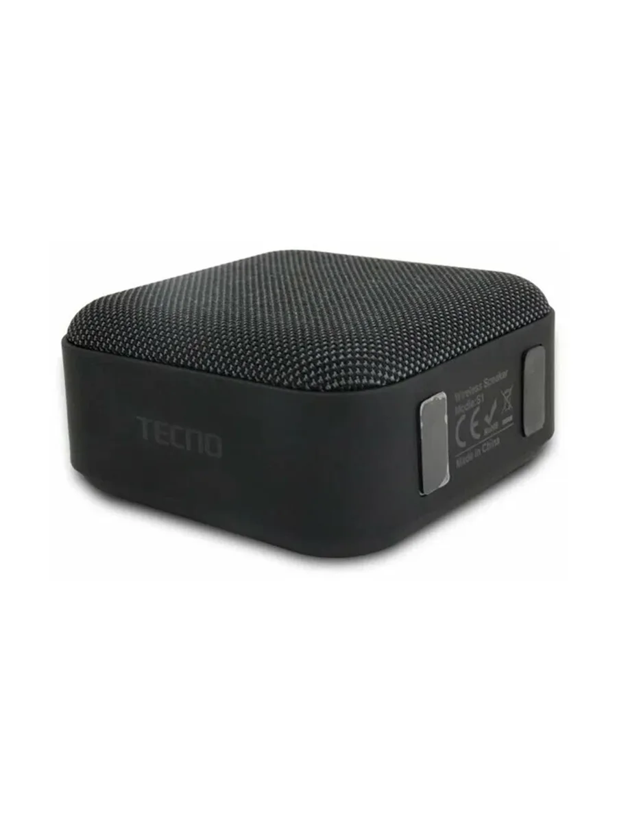 Портативная беспроводная колонка Tecno Square S1 черный