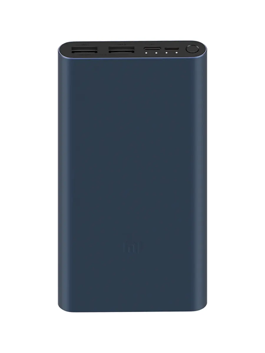Внешний аккумулятор 10000мАч Xiaomi MI Mi Power Bank 3 PLM13ZM